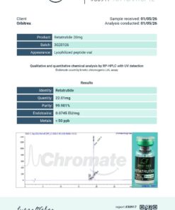 Alternative view of Retatrutide 20mg