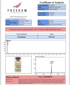 Alternative view of Glutathione 1500mg