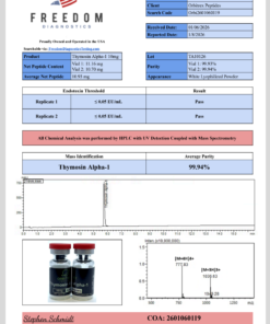 Alternative view of Thymosin Alpha-1 10mg