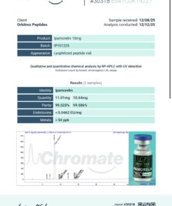 Alternative view of Ipamorelin 10mg