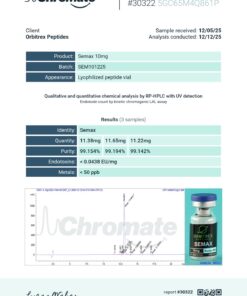 Alternative view of Semax 10mg